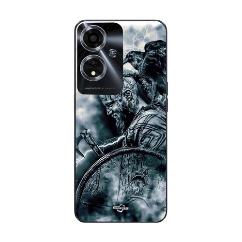 Coque Oppo A59 5g Vikings Ragnar Lothbrok Bouclier Corbeau
