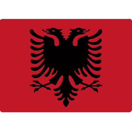 Informatique Tapis de souris drapeau Albanaie