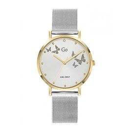 Go Girl Montre Femme Acier Bicolore Milanais 695362