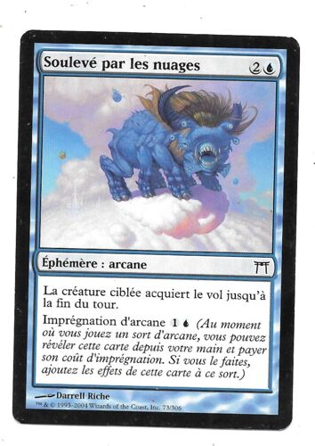 Soulevé Par Les Nuages 73/306 - Carte Magic The Gathering (Fr)