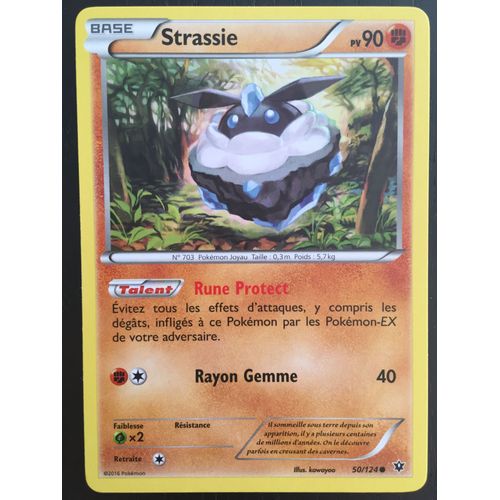 Carte Pokémon Strassie 50/124 Xy - Impact Des Destins
