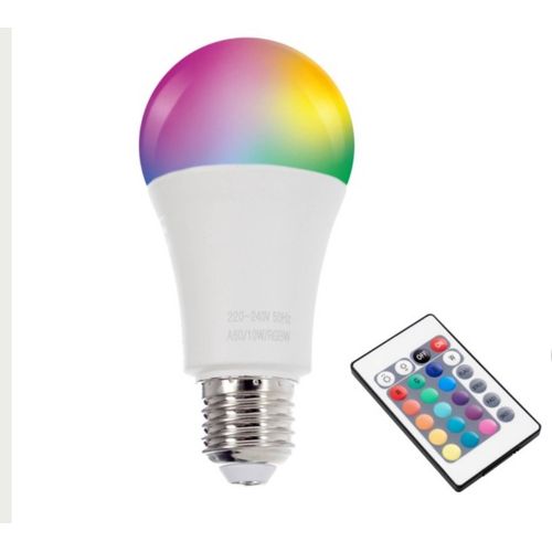 Ampoule Led À Changement De Couleur Avec Telecommande
