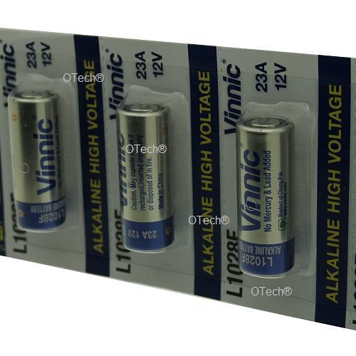 Pack de 5 piles Vinnic pour DIVERS P23GA - Garantie 1 an