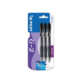 Pilot G-2 Softgrip Noir 3131910210092 Stylo Encre En Gel Retractable Ecriture Scolaire Bureau Commerce Script Lot Set Pack Comasound Kartel Csk Online