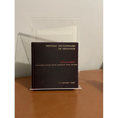 Nouveau Dictionnaire De Sexologie (Sexologia - Lexikon)