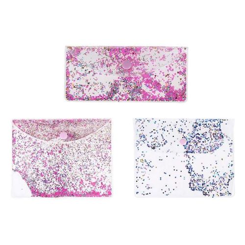 Sac à main en PVC Transparent pour maquillage, trousse à crayons étanche, paillettes brillantes, sac à outils, sac à cosmétiques, 1 pièce