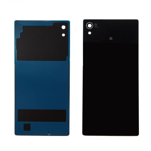 Vitre Arriã¿Re Cache Batterie Pour Sony Xperia Z3 + Z4 E6553 Noir