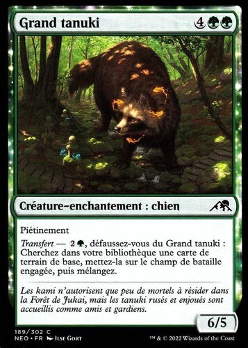 Grand Tanuki - Magic - Kamigawa La Dynastie Néon - C - 189/302