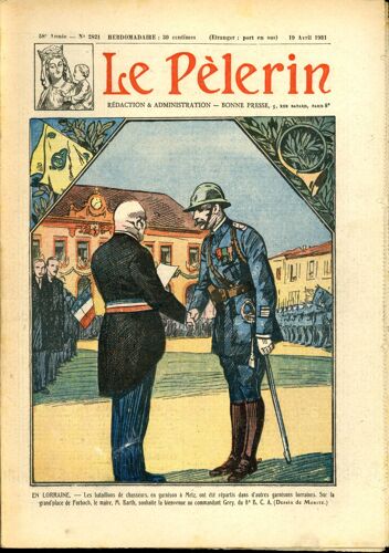 Le Pèlerin 2821 Du 19 Avril 1931