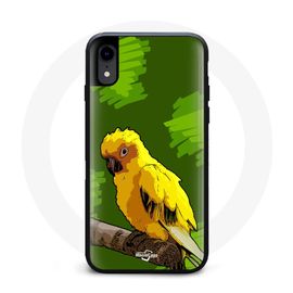 Coque Iphone Xr Perruche Jaune