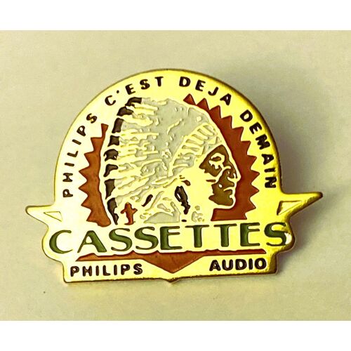 Pins Marques Philips Indien Cassettes Audi Philips C'est Deja Demain
