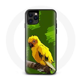 Coque Iphone 12 Mini Perruche Jaune