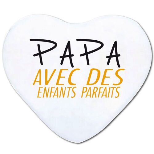 Coussin papa enfants parfaits cadeau fête des pères