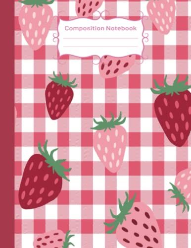 Composition Book: Strawberry Pic Nic