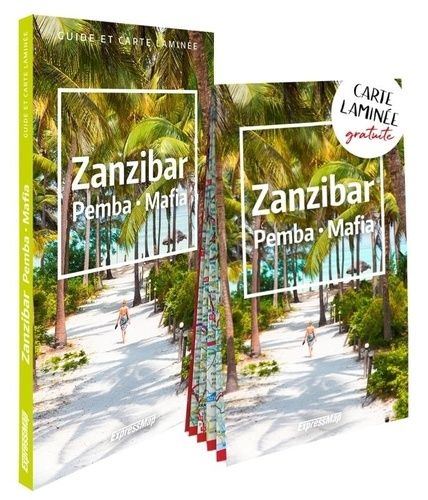 Zanzibar - Pemba, Mafia - Avec 1 Carte Laminée 1/150 000