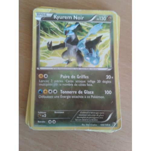Carte Kyurem Noir Pv130 100/149