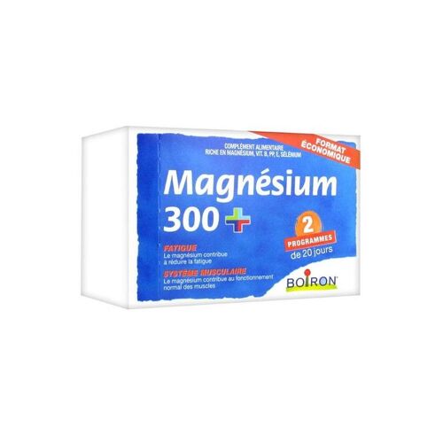 Boiron Magnésium 300+ Cure De 20 Jours X2 