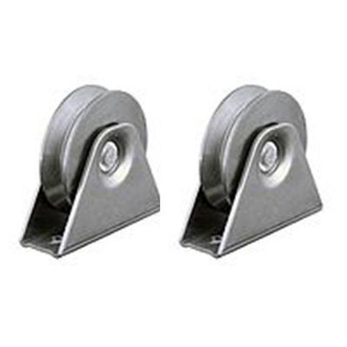 50mm V-groove wheel in bracket