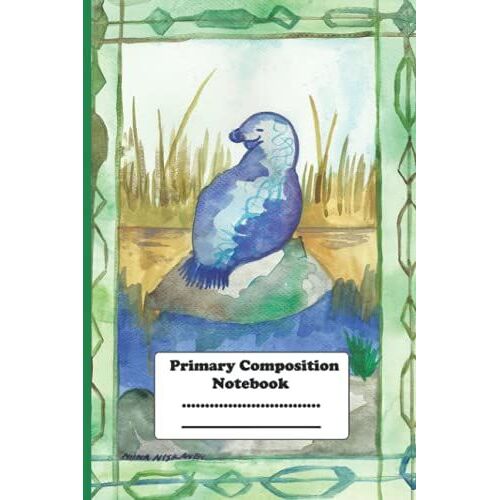 Composition Notebook Smiling Seal Creative Story Book Handwriting Practice Paper And Space To Draw (Composition Notebooks For Kids)