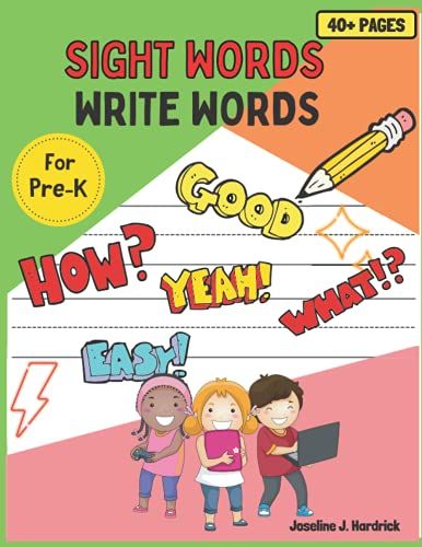 Sight Words Write Words For Pre-K