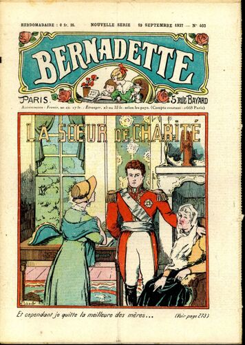 Bernadette N°403 - La Soeur De Charité
