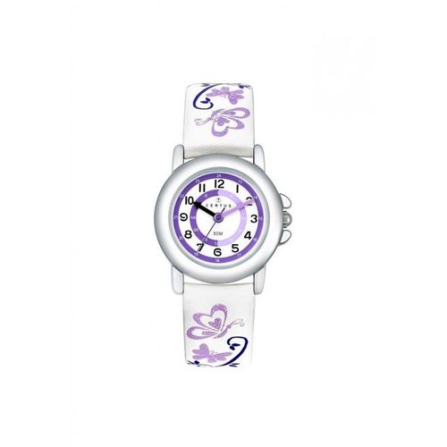 Montre Certus Enfant Cuir Blanc 647547 Classique