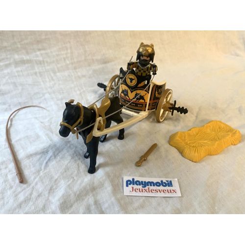 Playmobil Char Romain avec Barbabre pour Arène Romaine - Set 6868 5837 4270 5393 5390 4274 Armée Tente Rome Légionnaires