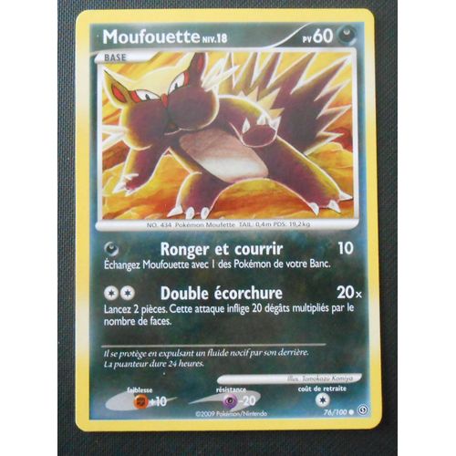 Pokémon - Moufouette - Tempête 76/100