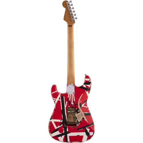 Evh Striped Series Frankie Red / White / Black Guitare Électrique