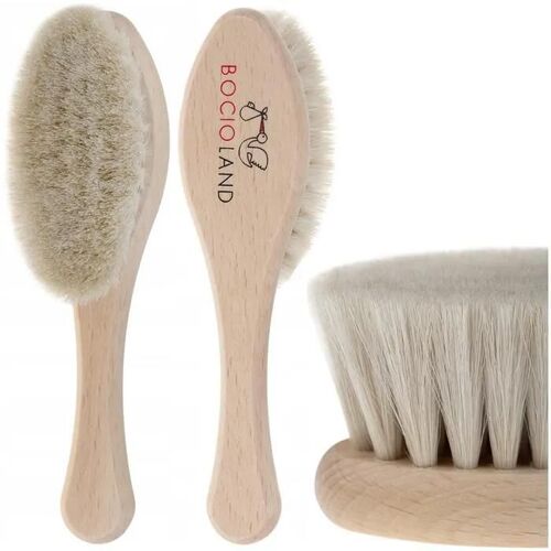 Brosse À Cheveux En Bois De Chamois Ellipse 