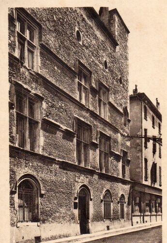 Carte Postale Ancienne N°38 Montelimar - Maison Renaissance