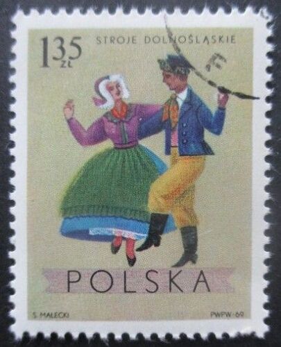 Pologne N°1804 Costume Régional Oblitéré