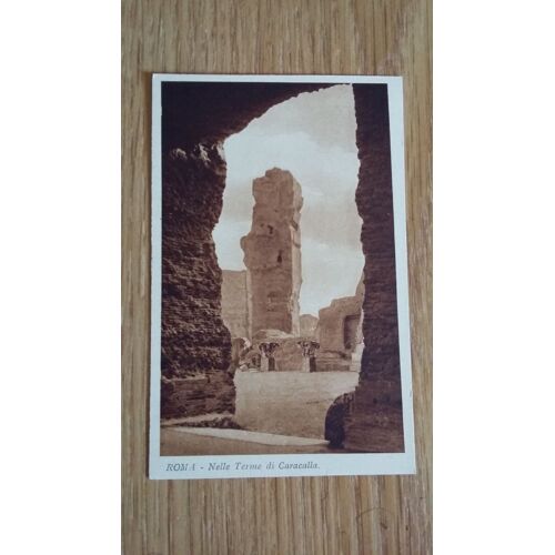 Rome , Roma - Nelle Terme Di Caracalla - Carte Italienne - 1928