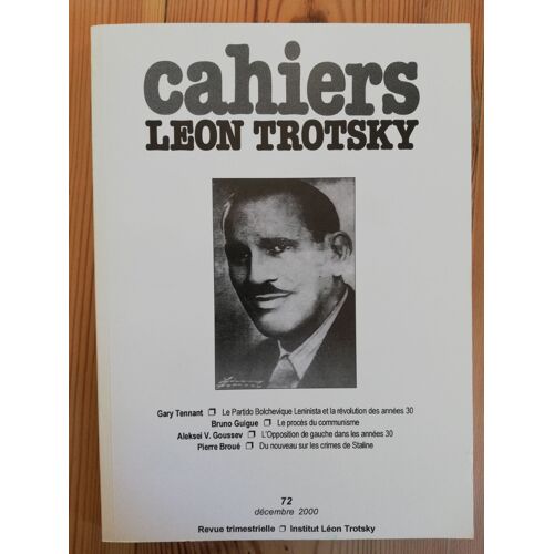Cahiers Léon Trotsky 72