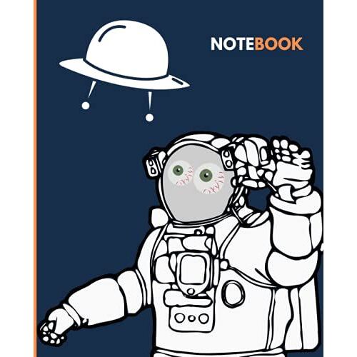 Notebook: Funny Astronomy Composition Notebook 120 Dot Graph Paper 7,5".9,25" Journal