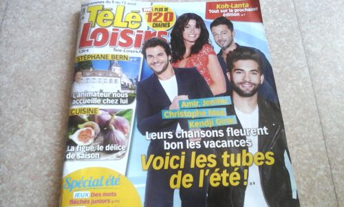 Télé Loisirs 1588 Voici Les Tubes De L'été,Koh-Lanta,Stéphane Bern
