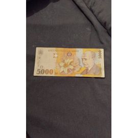 Billet 5000 Lei Roumanie