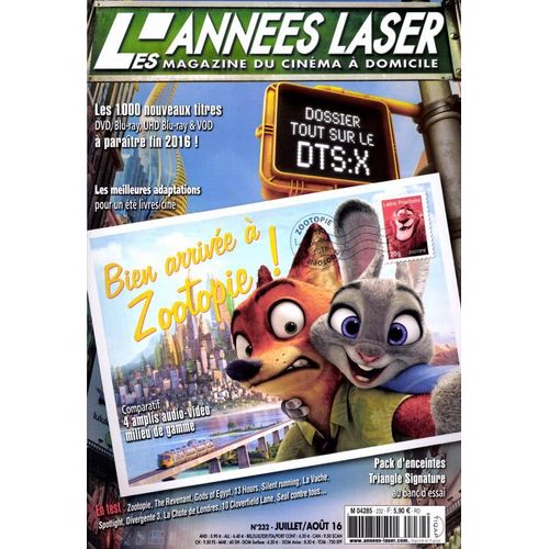 Les Années Laser 232 Juillet/Aout 2016