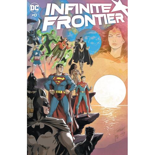 Infinite Frontier # 0 ( 64 Pages V.O. 2021 ) *** David Marquez, Jorge Jimenez, Joëlle Jones, Alex Maleev, Rafa Sandoval, Romita Jr & Klaus Janson ...