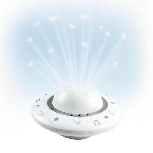 Projecteur D'étoiles Alecto Bc-125gs Blanc-Gris