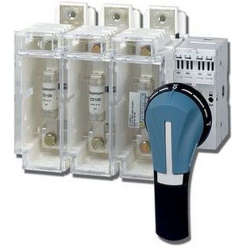 SOCOMEC 36153011 - Nouveau Interrupteur-sectionneur-fusible 3P 125A pour fusible taille 22x58. NF etDIN