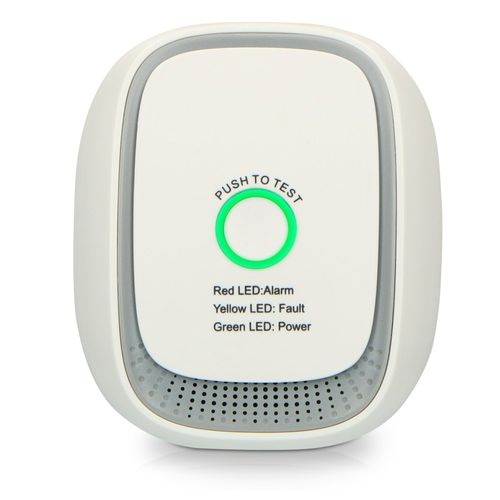 Détecteur de gaz pour méthane Alecto GA11 Blanc-Gris