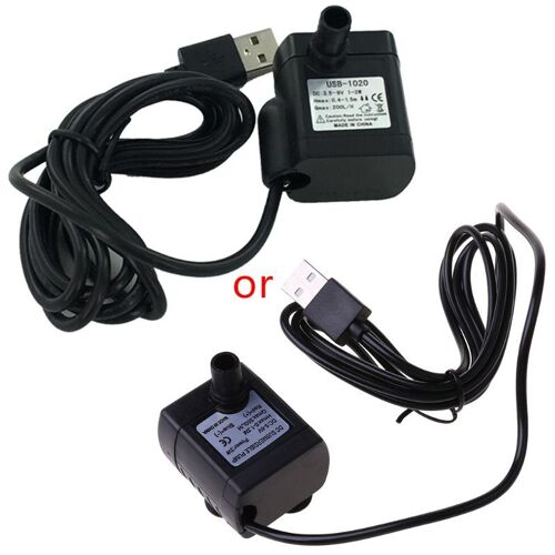 Mini Usb Pompe 200l/H Pompe À Eau Submersible Pompe D'aquarium Poisson Fontaine Jardin Maison D'eau Hydroponique Dc 3.5-9v 1-3w
