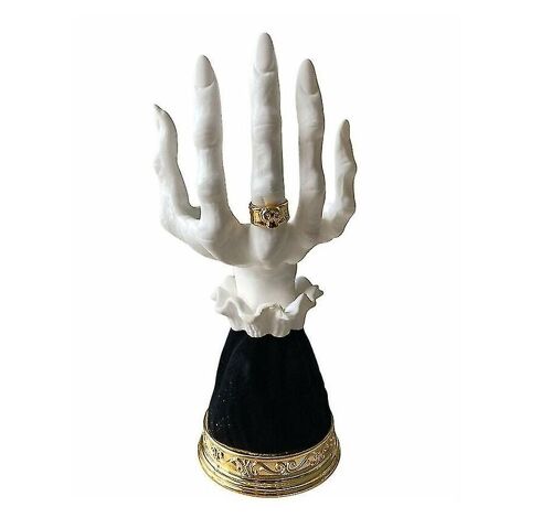 Nouvelle main Halloween Bougie Sorcière Porte-chandelier Résine Décor Gothique Bain Corps Travail