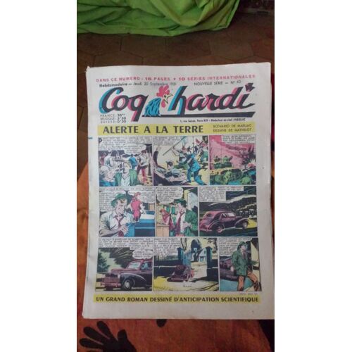 Coq Hardi N° 43 , 20 Septembre 1951