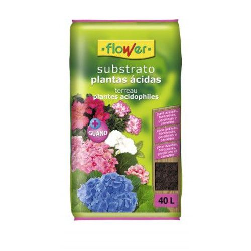 Substrats végétaux acides 40L | Flower