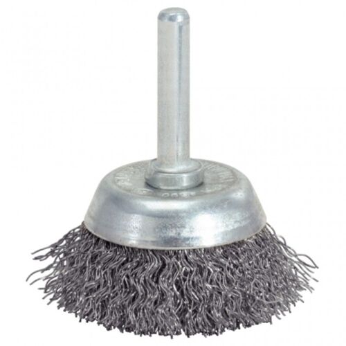 Brosse boisseau acier 0,3 mm, Ø 38 mm
