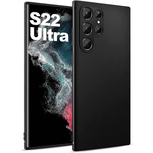 Coque Samsung Galaxy S22 Ultra 5g Souple Noire Flexible En Gel Tpu Silicone Antichoc Samsung Galaxy S22 Ultra 5g - Accessoires Pochette Case Noir