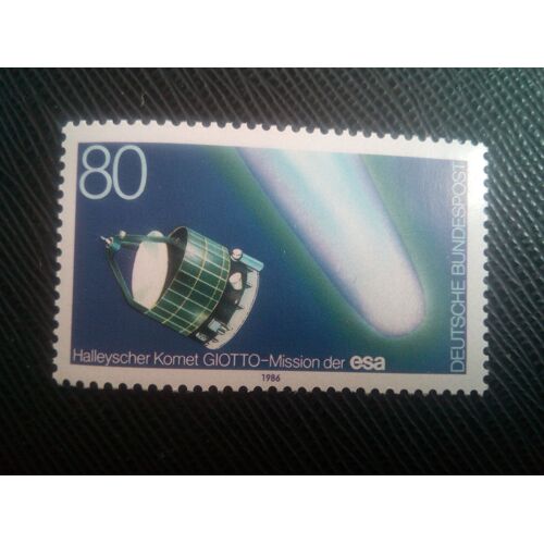 Timbre Allemagne / Rfa Yt 1105 Apparition De La Comète De Halley 1986 ( 150206 )