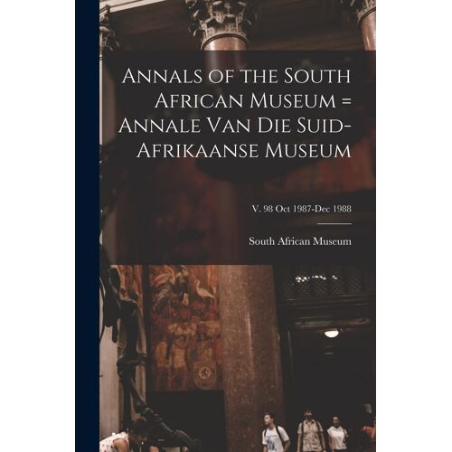 Annals Of The South African Museum